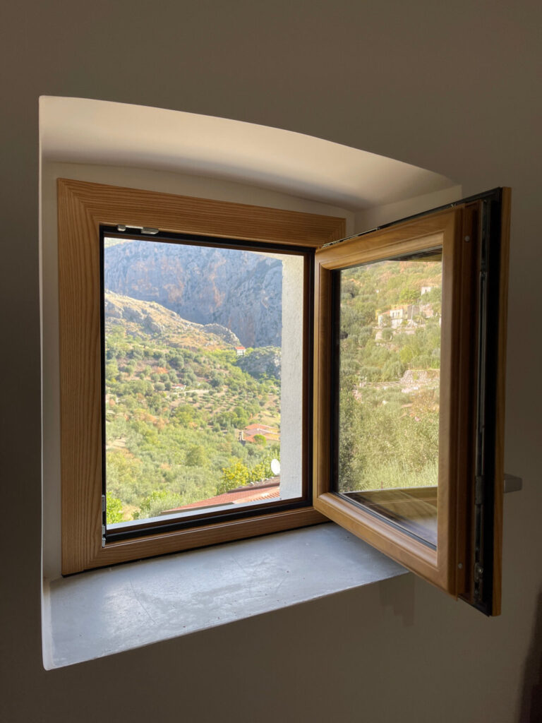 Infissi in alluminio legno Civita