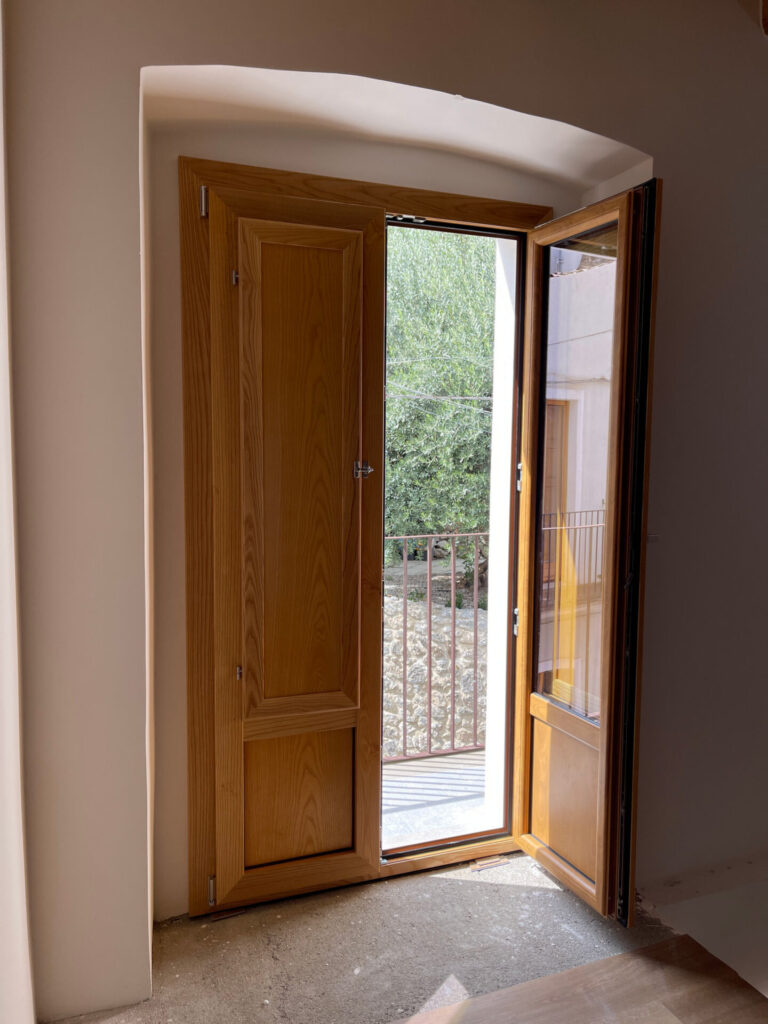 Infissi in alluminio legno Civita